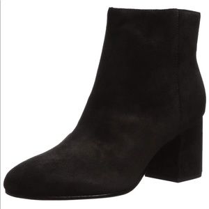 Via Spiga Maury Block Suede Booties